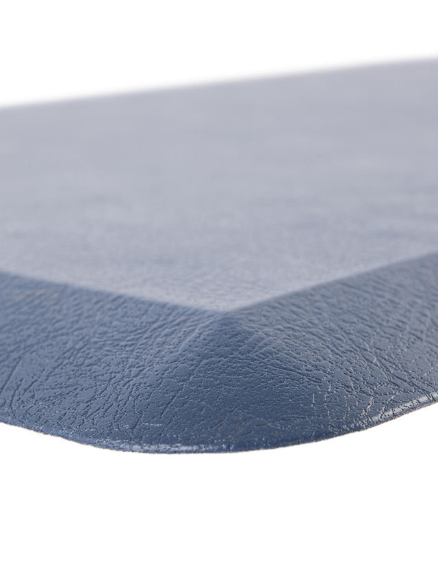 Anti-Fatigue Navy Blue 2' x 5' Comfort Standing Mat  for Kitchen, Bath, Laundry Room, Office Colorful PVC Durable Non-Slip Water Resistant Spill Proof Rug Thick Rubber for Sale at Rug Engine
