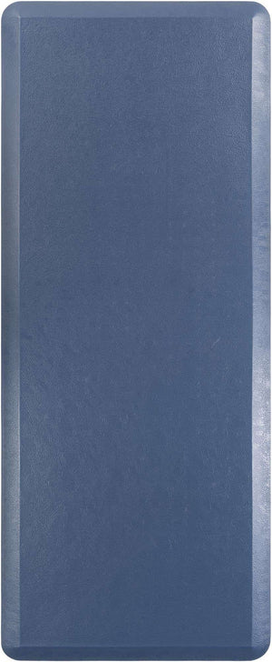 Anti-Fatigue Navy Blue 2' x 5' Comfort Standing Mat  for Kitchen, Bath, Laundry Room, Office Colorful PVC Durable Non-Slip Water Resistant Spill Proof Rug Thick Rubber for Sale at Rug Engine