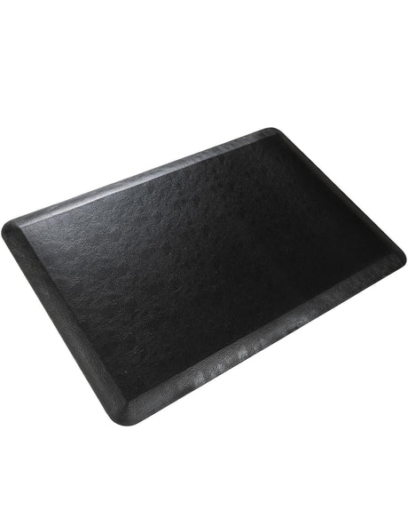 Anti-Fatigue Black 2' x 3' Comfort Standing Mat  for Kitchen, Bath, Laundry Room, Office Colorful PVC Durable Non-Slip Water Resistant Spill Proof Rug Thick Rubber for Sale at Rug Engine