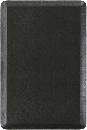 Anti-Fatigue Black 2' x 3' Comfort Standing Mat  for Kitchen, Bath, Laundry Room, Office Colorful PVC Durable Non-Slip Water Resistant Spill Proof Rug Thick Rubber for Sale at Rug Engine