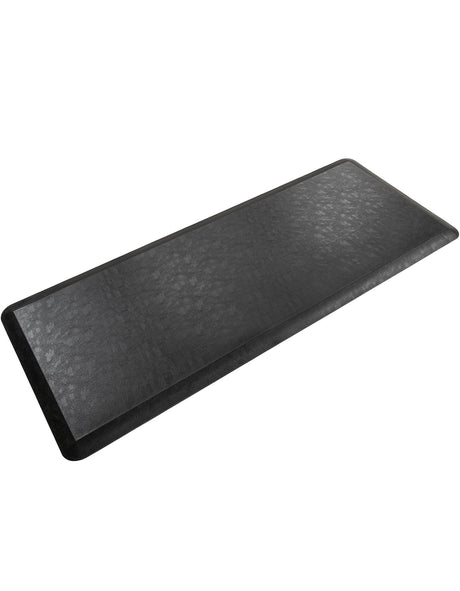 Anti-Fatigue Black 2' x 5' Comfort Standing Mat  for Kitchen, Bath, Laundry Room, Office Colorful PVC Durable Non-Slip Water Resistant Spill Proof Rug Thick Rubber for Sale at Rug Engine