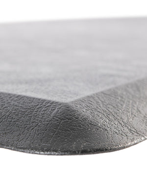 Anti-Fatigue Black 2' x 5' Comfort Standing Mat  for Kitchen, Bath, Laundry Room, Office Colorful PVC Durable Non-Slip Water Resistant Spill Proof Rug Thick Rubber for Sale at Rug Engine