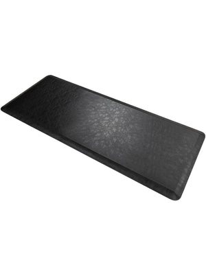 Anti-Fatigue Black 2' x 5' Comfort Standing Mat  for Kitchen, Bath, Laundry Room, Office Colorful PVC Durable Non-Slip Water Resistant Spill Proof Rug Thick Rubber for Sale at Rug Engine