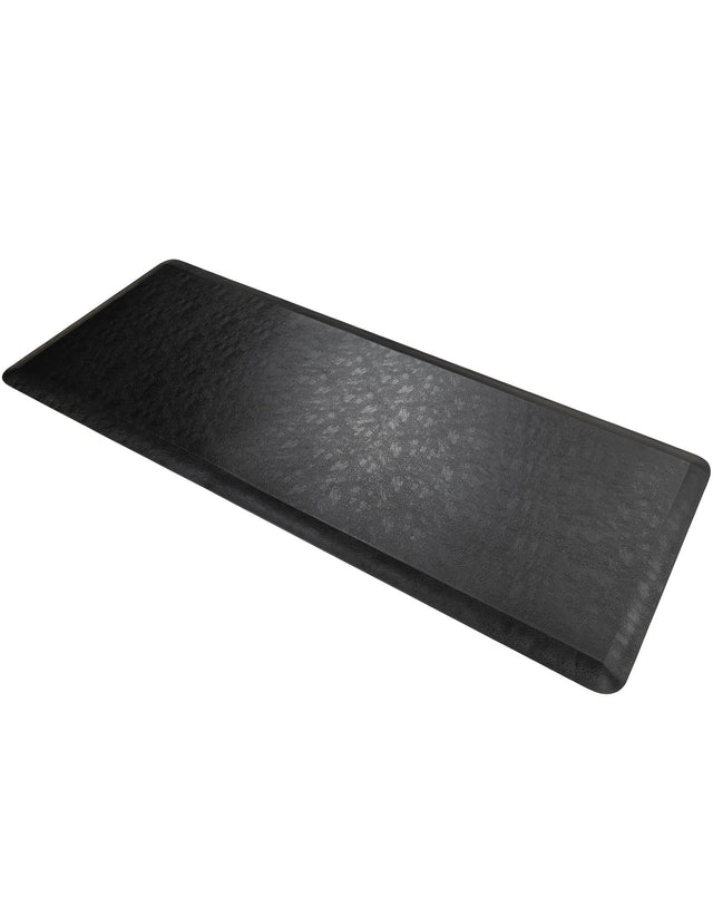 Anti-Fatigue Black 2' x 5' Comfort Standing Mat  for Kitchen, Bath, Laundry Room, Office Colorful PVC Durable Non-Slip Water Resistant Spill Proof Rug Thick Rubber for Sale at Rug Engine