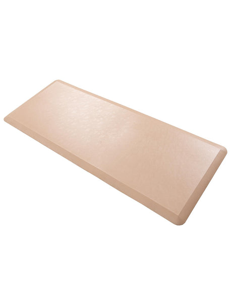 Anti-Fatigue Beige 2' x 5' Comfort Standing Mat  for Kitchen, Bath, Laundry Room, Office Colorful PVC Durable Non-Slip Water Resistant Spill Proof Rug Thick Rubber for Sale at Rug Engine