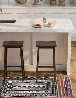 Multicolor 2' x 8' Chindi Cotton Runner Rug