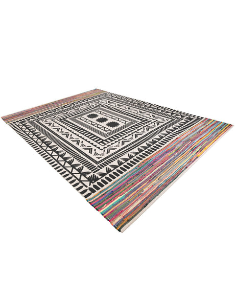 Multicolor 9' x 12' Chindi Cotton Rectangle Area Rug Interior Design Home Decor Carpet Mat for Sale at Rug Engine
