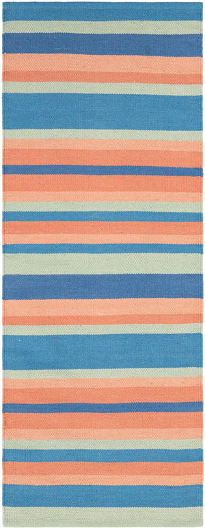 Multicolor 2' x 5' 1 Flatweave Cotton Dhurrie Runner Area Rug 100% Chenille All Natural Carpet for Living Rooms, Dining Rooms, Entryway, Foyer for Sale at Rug Engine