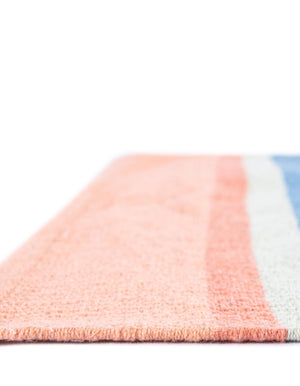 Multicolor 10' x 10' Flatweave Cotton Dhurrie Square Area Rug 100% Chenille All Natural Carpet for Living Rooms, Dining Rooms, Entryway, Foyer for Sale at Rug Engine
