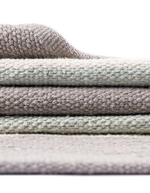 Aqua Blue and Gray 10' x 14' 1 Flatweave Cotton Dhurrie Rectangle Area Rug 100% Chenille All Natural Carpet for Living Rooms, Dining Rooms, Entryway, Foyer for Sale at Rug Engine