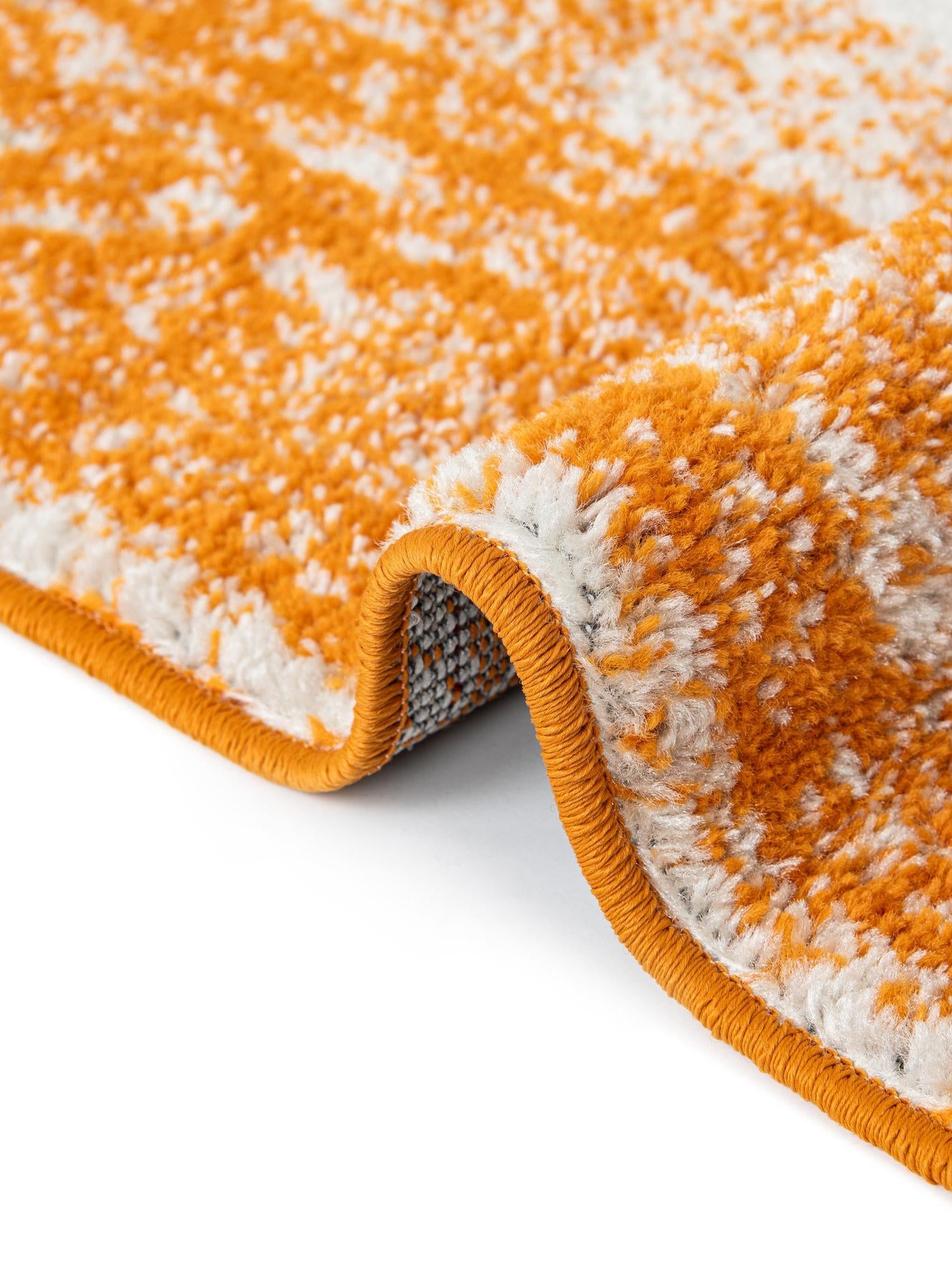 Orange 10' x 14' 1 Bromley Rectangle Area Rug 100% Polypropylene With Cotton Backing Vintage Distressed Colorful Traditional Carpet for Living Dining Rooms Offices for Sale at Rug Engine