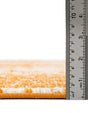 Orange 5' 3 x 5' 3 Bromley Round Area Rug 100% Polypropylene With Cotton Backing Vintage Distressed Colorful Traditional Carpet for Living Dining Rooms Offices for Sale at Rug Engine