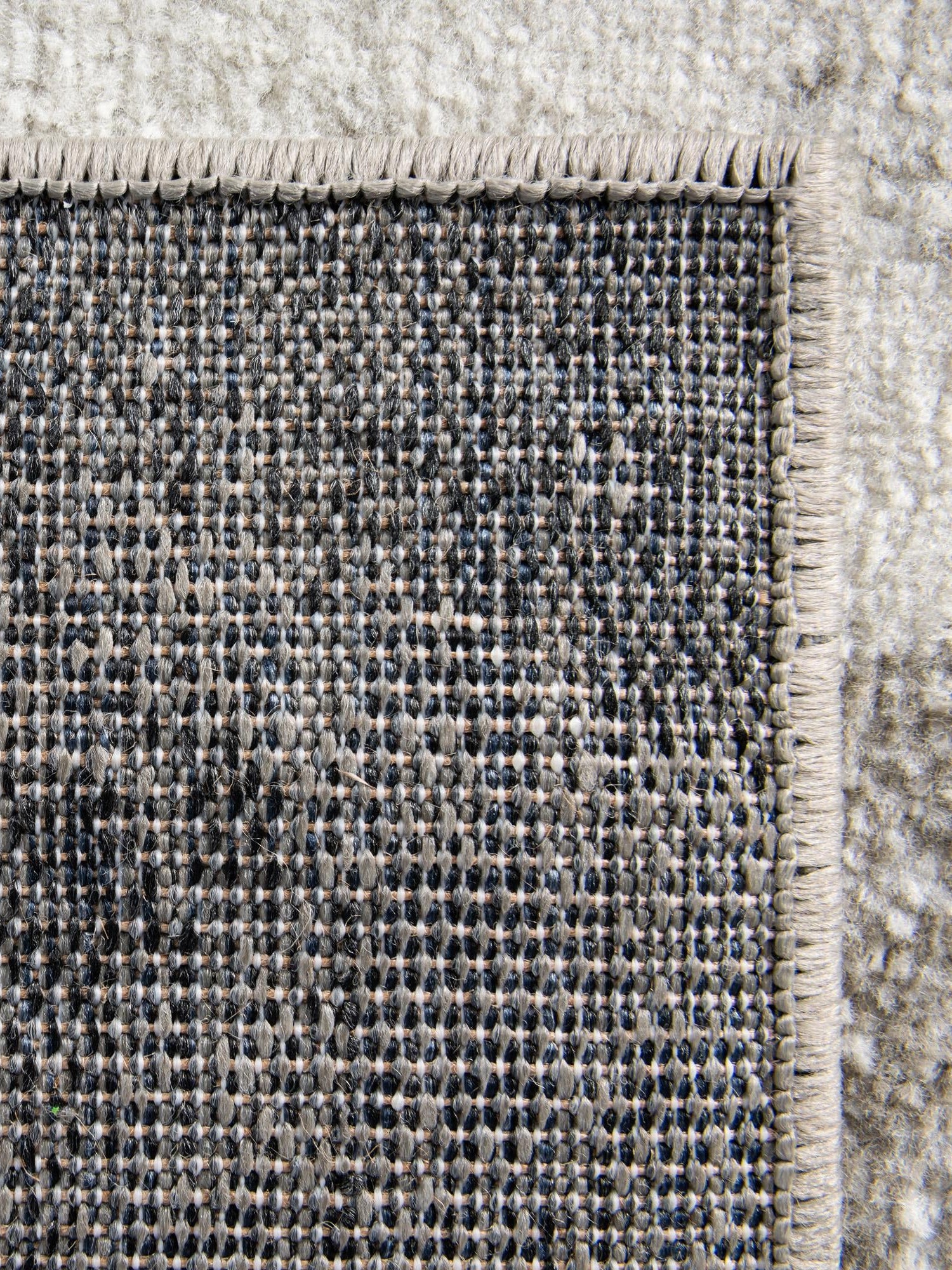 Black 2' x 3' 1 Norge Rectangle Area Rug 100% Polypropylene Easy Clean Non Shed Stain Resistant Modern Carpet for Home Interior Design for Sale at Rug Engine