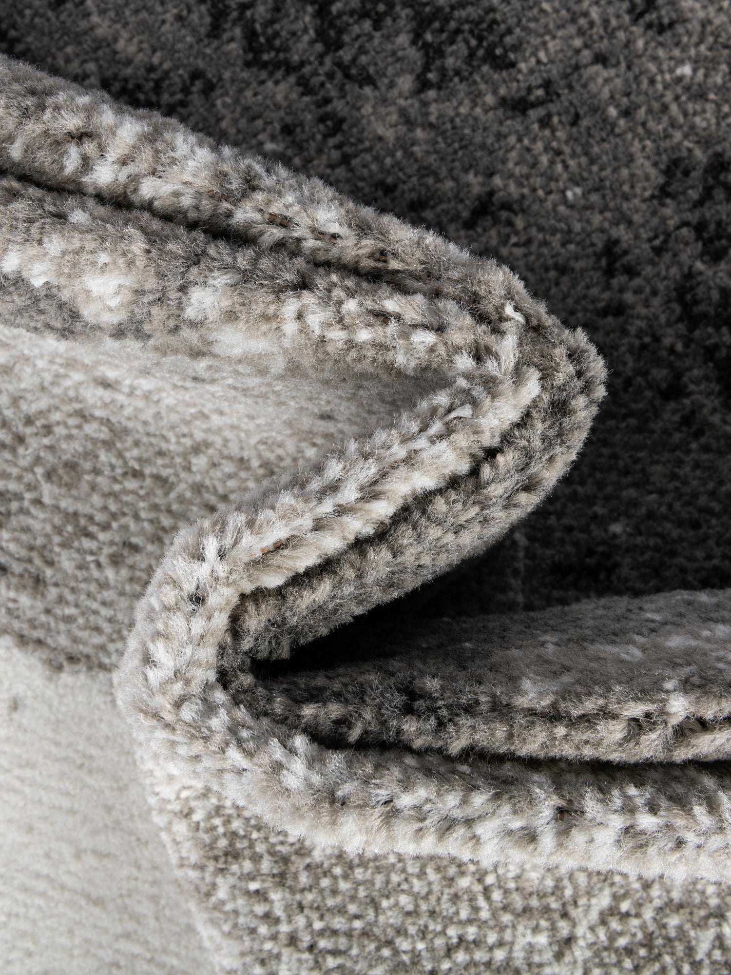 Black 2' x 3' 1 Norge Rectangle Area Rug 100% Polypropylene Easy Clean Non Shed Stain Resistant Modern Carpet for Home Interior Design for Sale at Rug Engine