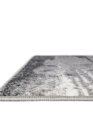 Black 2' x 3' 1 Norge Rectangle Area Rug 100% Polypropylene Easy Clean Non Shed Stain Resistant Modern Carpet for Home Interior Design for Sale at Rug Engine