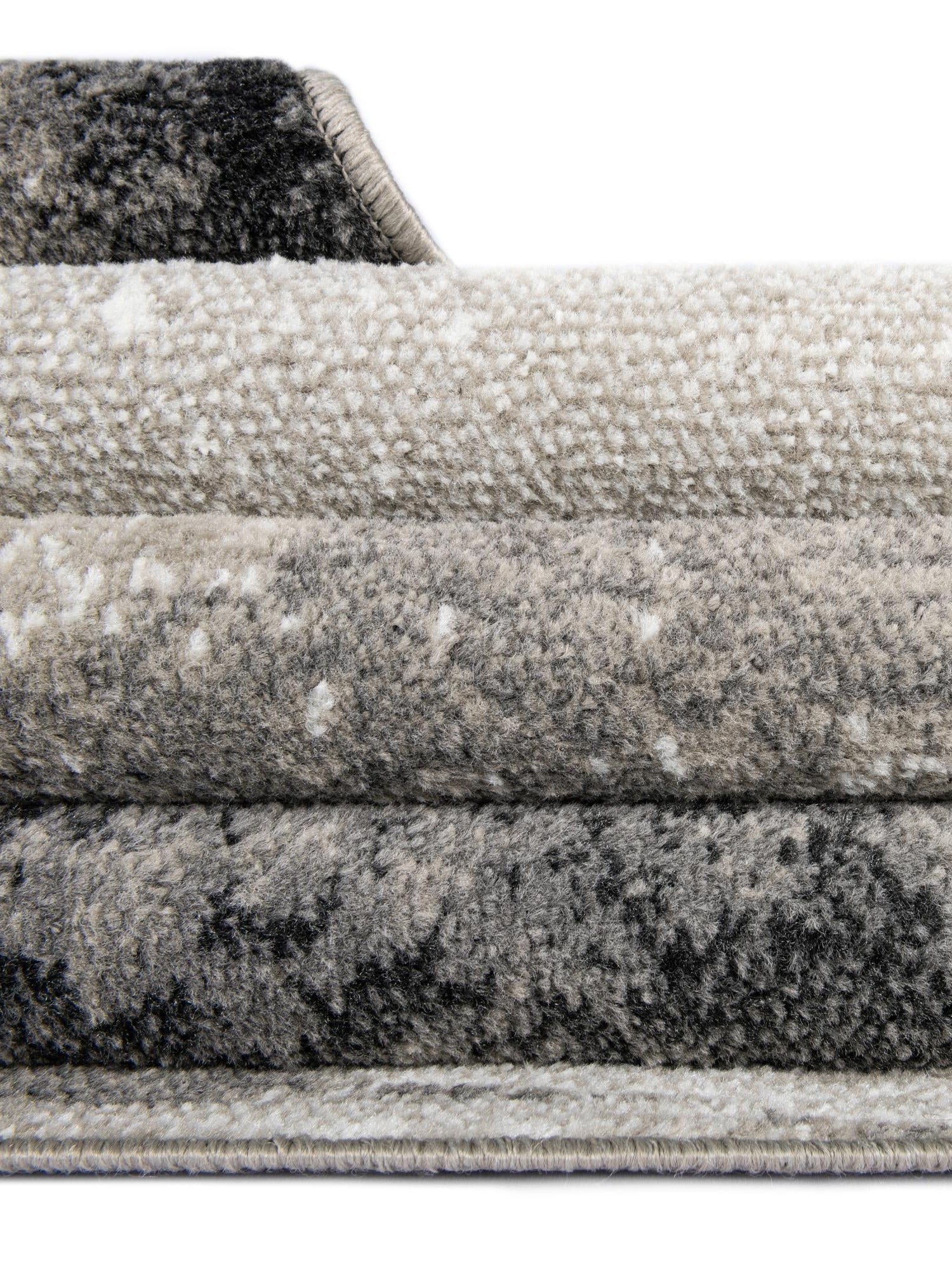 Black 2' x 3' 1 Norge Rectangle Area Rug 100% Polypropylene Easy Clean Non Shed Stain Resistant Modern Carpet for Home Interior Design for Sale at Rug Engine