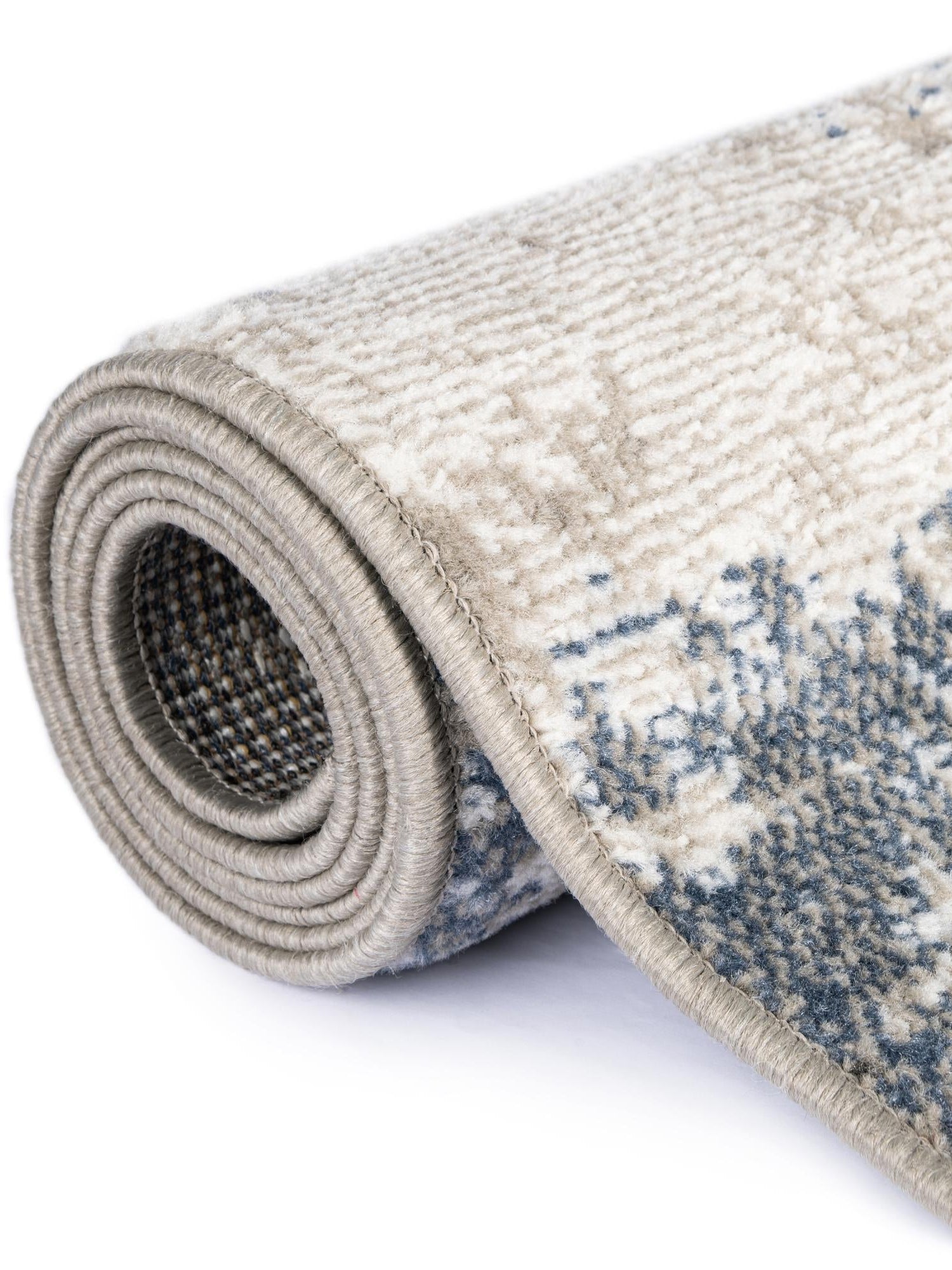 Blue 10' x 13' 1 Norge Rectangle Area Rug 100% Polypropylene Easy Clean Non Shed Stain Resistant Modern Carpet for Home Interior Design for Sale at Rug Engine