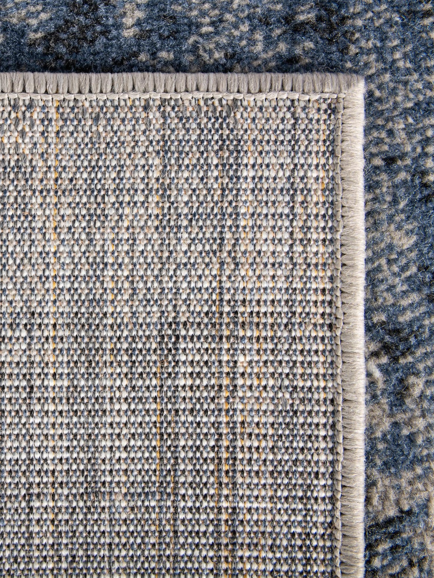 Blue 2' x 8' Norge Runner Area Rug 100% Polypropylene Easy Clean Non Shed Stain Resistant Modern Carpet for Home Interior Design for Sale at Rug Engine