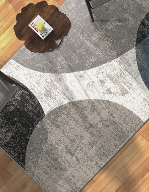 Multicolor 10' x 13' 1 Norge Rectangle Area Rug 100% Polypropylene Easy Clean Non Shed Stain Resistant Modern Carpet for Home Interior Design for Sale at Rug Engine
