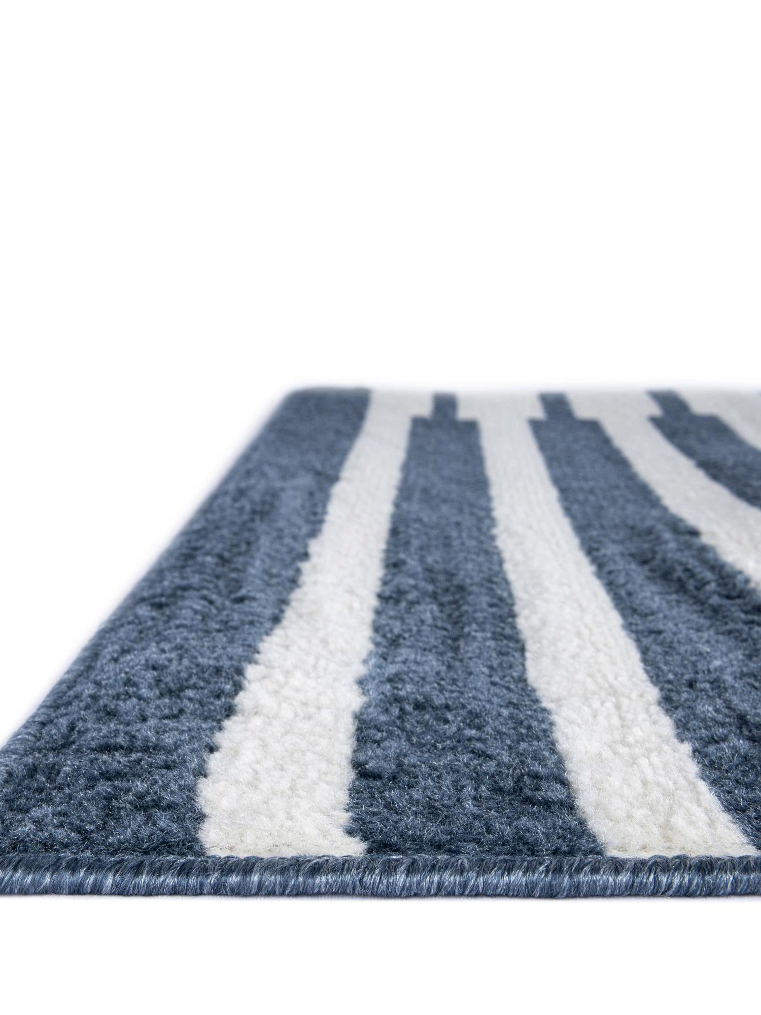 Blue 10' x 10' Norge Square Area Rug 100% Polypropylene Easy Clean Non Shed Stain Resistant Modern Carpet for Home Interior Design for Sale at Rug Engine