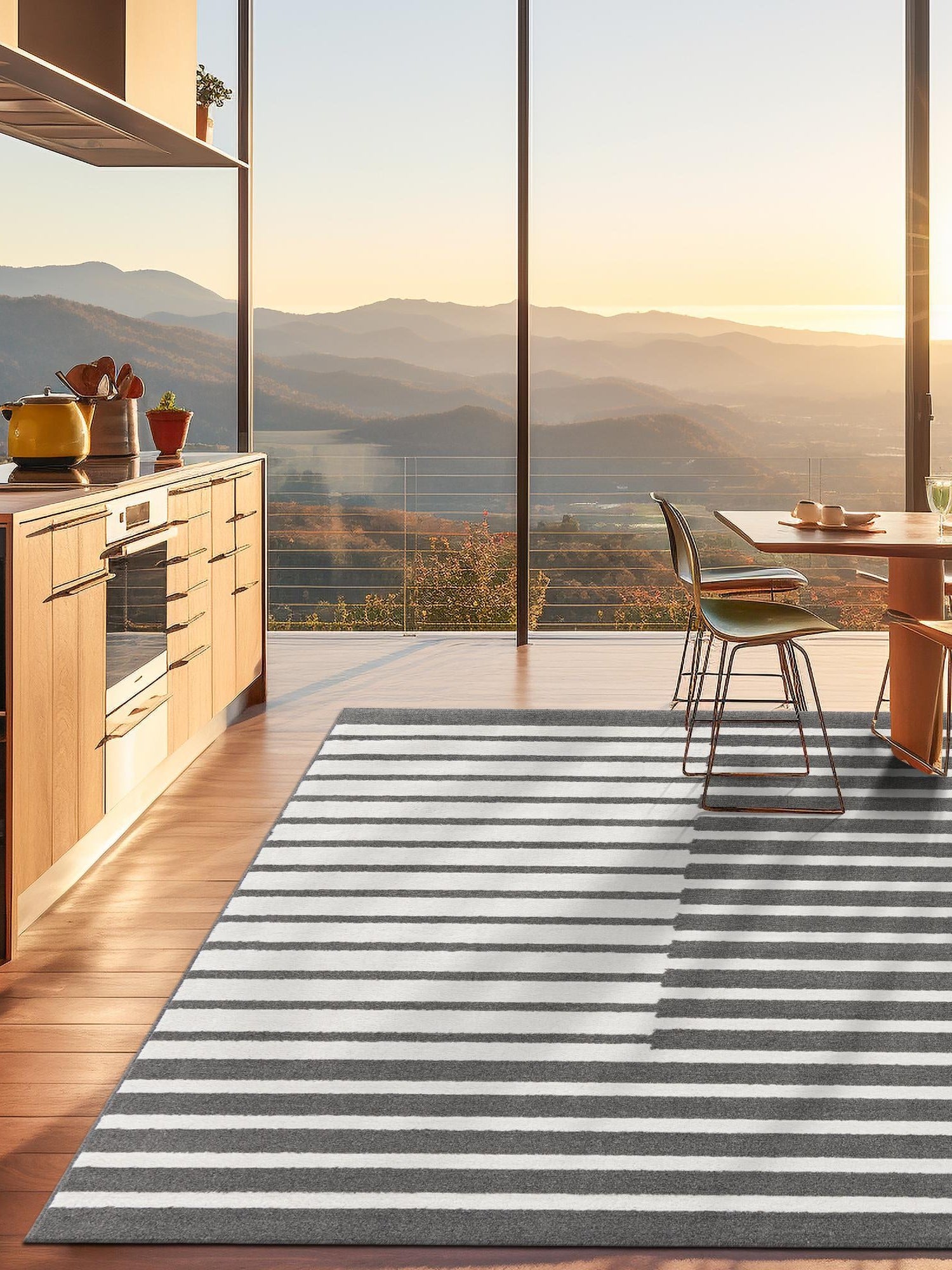 Gray 10' x 10' Norge Square Area Rug 100% Polypropylene Easy Clean Non Shed Stain Resistant Modern Carpet for Home Interior Design for Sale at Rug Engine
