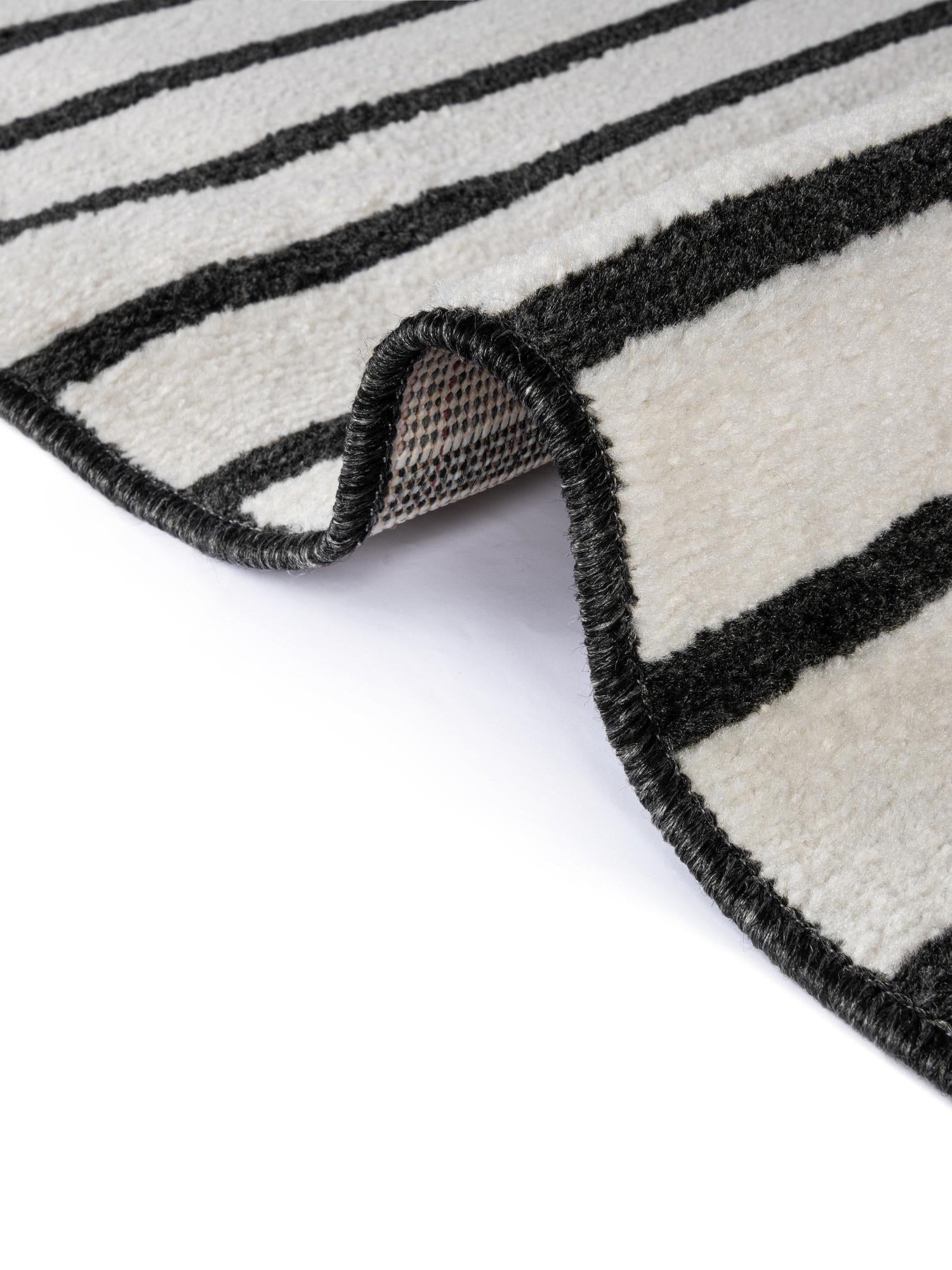Black 9' x 12' Norge Rectangle Area Rug 100% Polypropylene Easy Clean Non Shed Stain Resistant Modern Carpet for Home Interior Design for Sale at Rug Engine