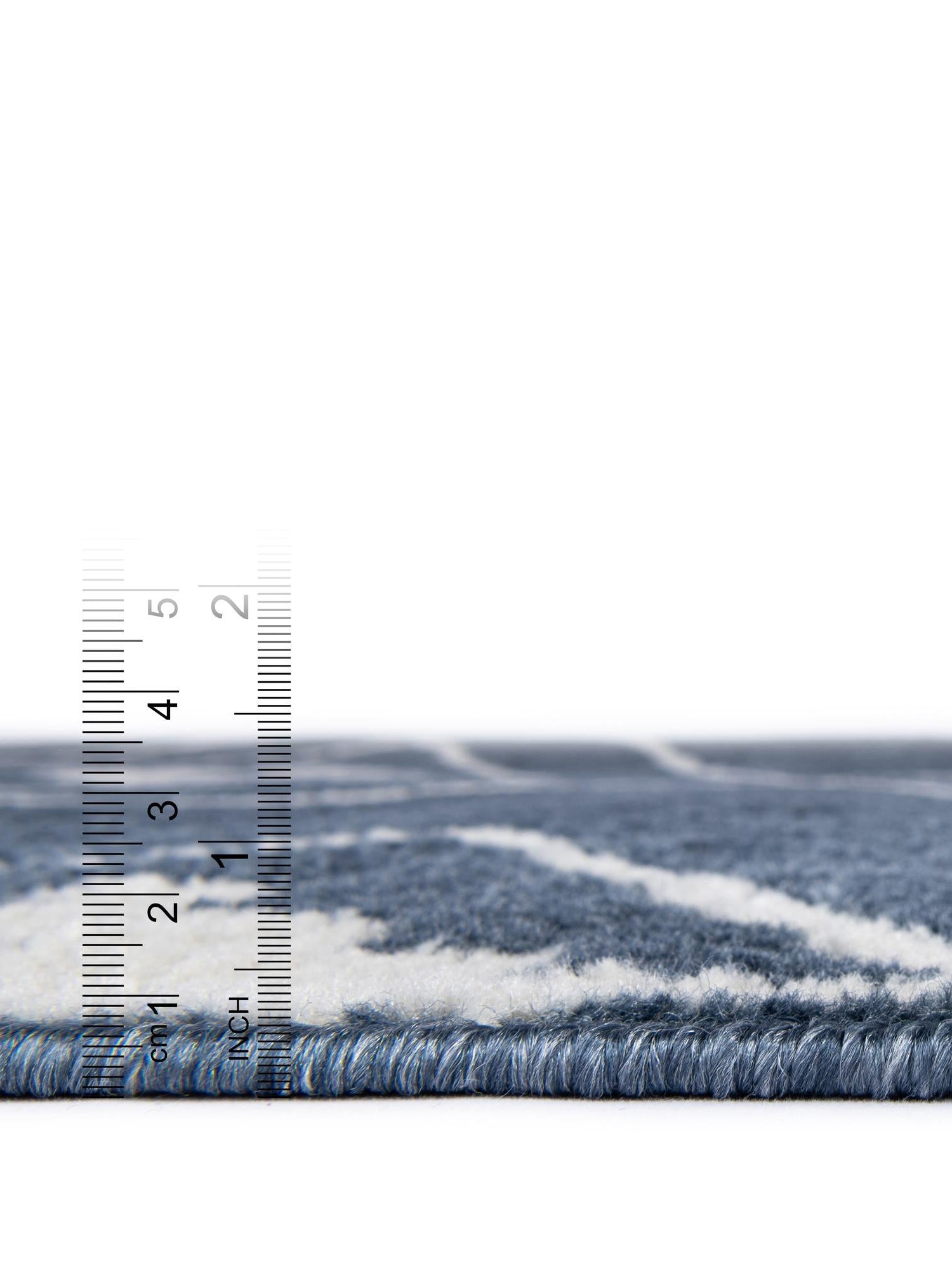 Blue 3' 1 x 3' 1 Norge Round Area Rug 100% Polypropylene Easy Clean Non Shed Stain Resistant Modern Carpet for Home Interior Design for Sale at Rug Engine