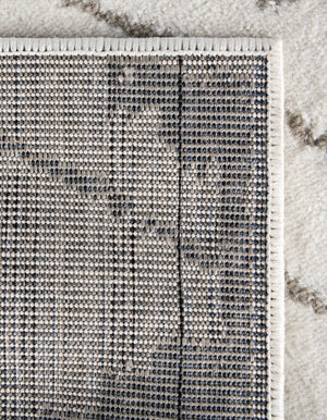 Ivory 2' 7 x 10' Norge Runner Area Rug 100% Polypropylene Easy Clean Non Shed Stain Resistant Modern Carpet for Home Interior Design for Sale at Rug Engine