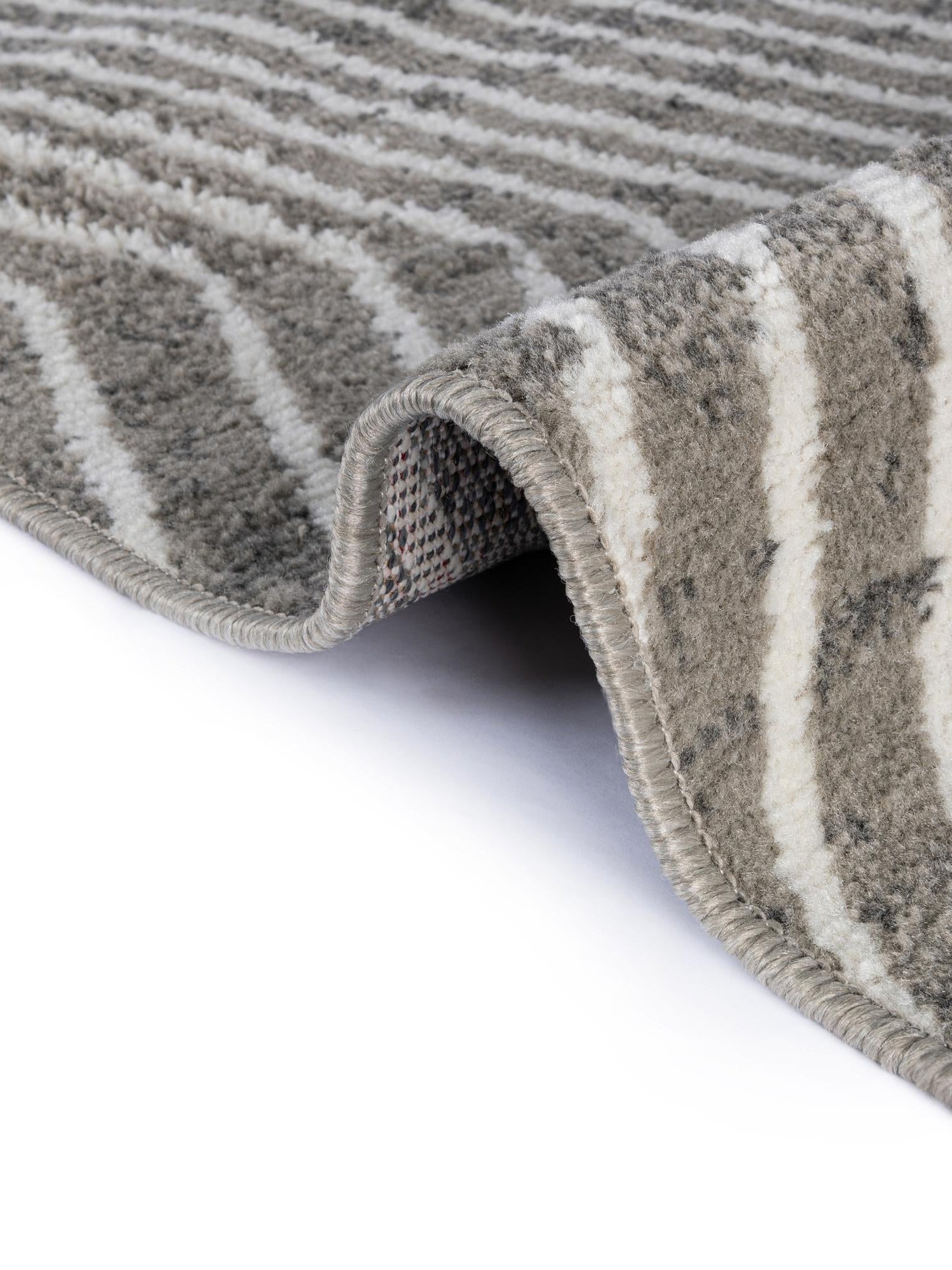 Gray 5' 1 x 7' 1 Norge Rectangle Area Rug 100% Polypropylene Easy Clean Non Shed Stain Resistant Modern Carpet for Home Interior Design for Sale at Rug Engine