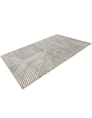 Gray 5' 1 x 8' Norge Rectangle Area Rug 100% Polypropylene Easy Clean Non Shed Stain Resistant Modern Carpet for Home Interior Design for Sale at Rug Engine