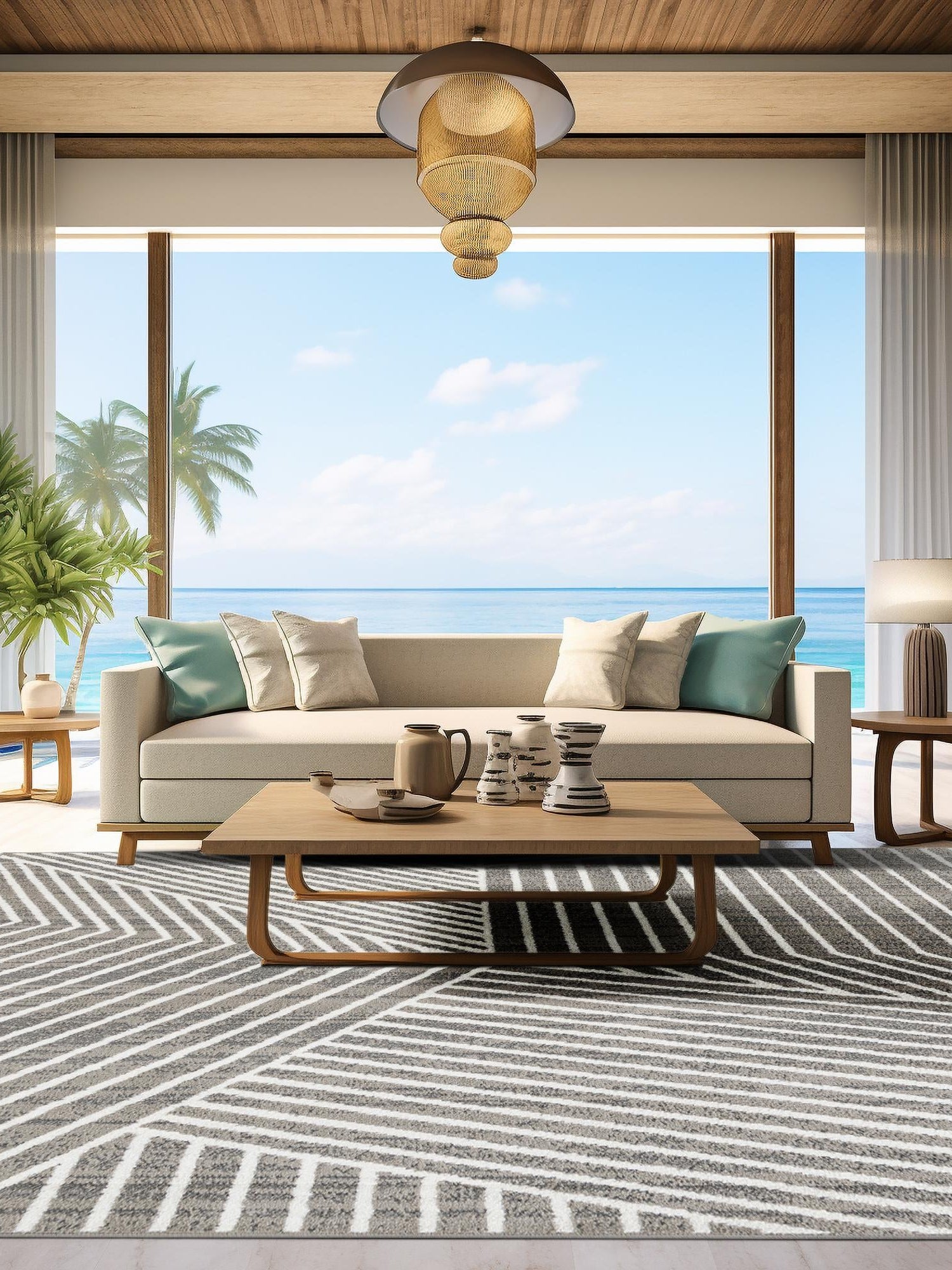 Gray 10' x 10' Norge Square Area Rug 100% Polypropylene Easy Clean Non Shed Stain Resistant Modern Carpet for Home Interior Design for Sale at Rug Engine