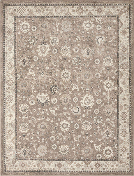 Beige Brown 10' x 13' 1 Penrose Rectangle Area Rug