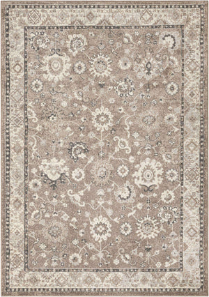 Beige Brown 7' 1 x 10' Penrose Rectangle Area Rug