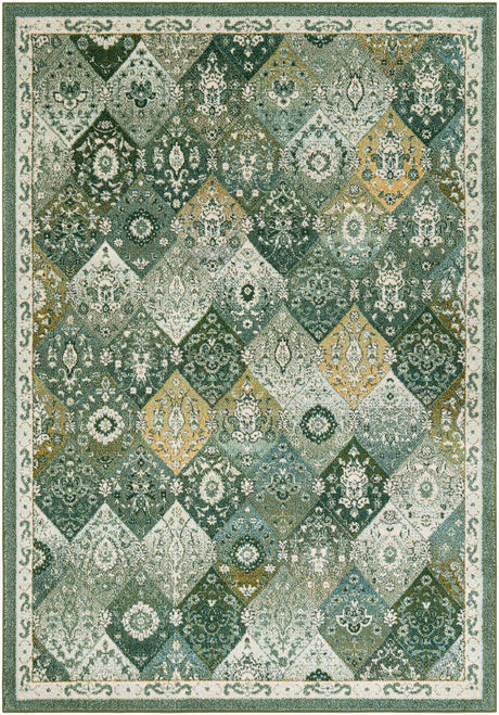 Green 7' 1 x 10' Penrose Rectangle Area Rug