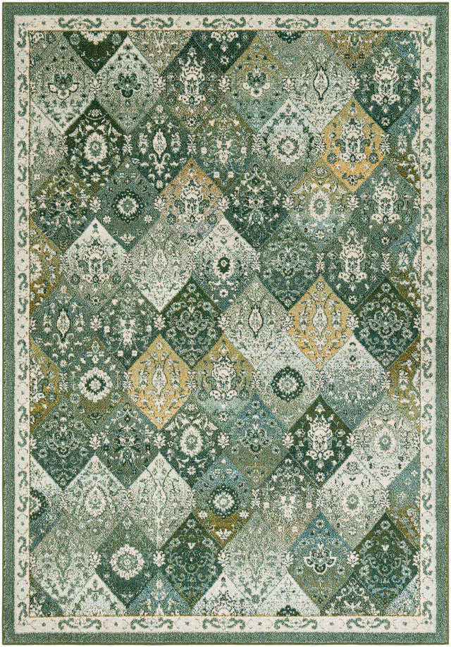 Green 7' 1 x 10' Penrose Rectangle Area Rug