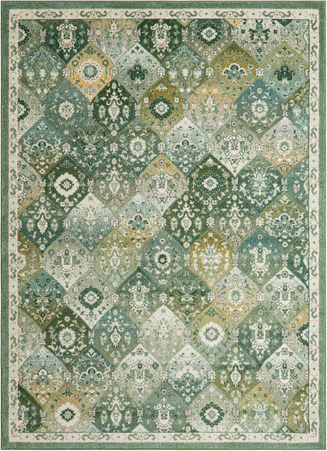 Green 7' 10 x 11' Penrose Rectangle Area Rug
