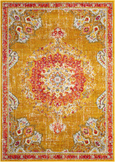Gold 5' 3 x 7' 1 Penrose Rectangle Area Rug