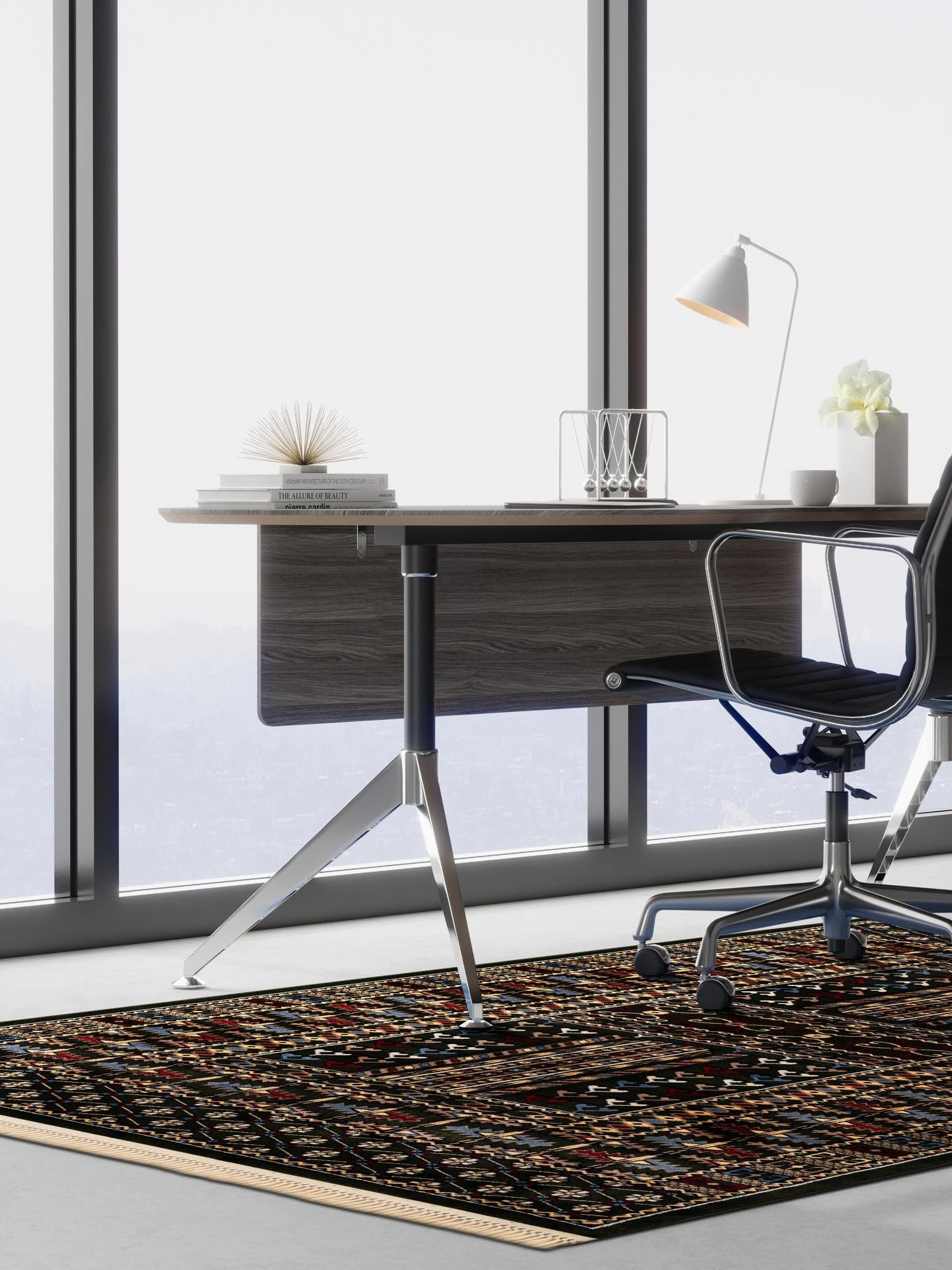 Dark Green 6' 1 x 9' Tekke Rectangle Area Rug Classic Traditional Vintage Design Carpet for Living Rooms, Dining, Bedrooms, Office Space for Sale at Rug Engine
