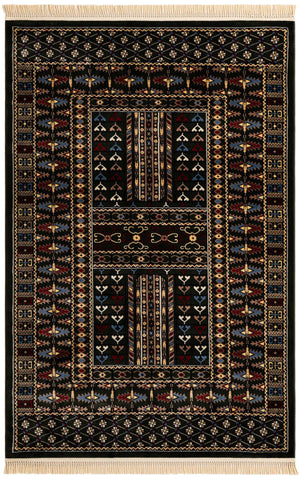 Dark Green 5' 3 x 8' Tekke Rectangle Area Rug Classic Traditional Vintage Design Carpet for Living Rooms, Dining, Bedrooms, Office Space for Sale at Rug Engine