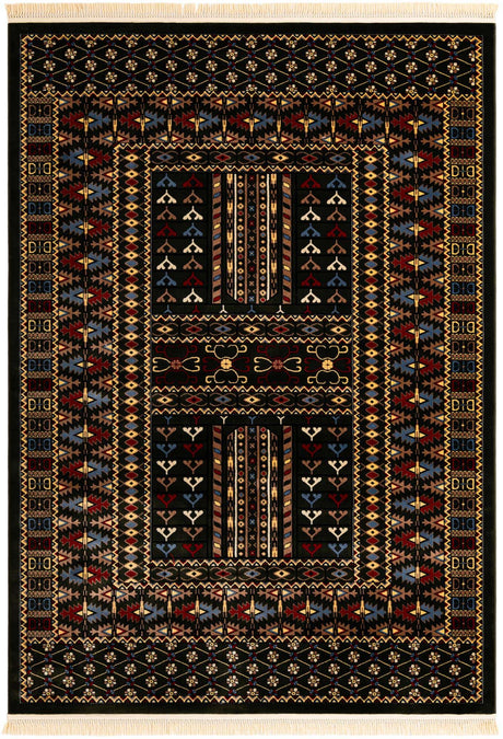Dark Green 7' 1 x 10' Tekke Rectangle Area Rug Classic Traditional Vintage Design Carpet for Living Rooms, Dining, Bedrooms, Office Space for Sale at Rug Engine