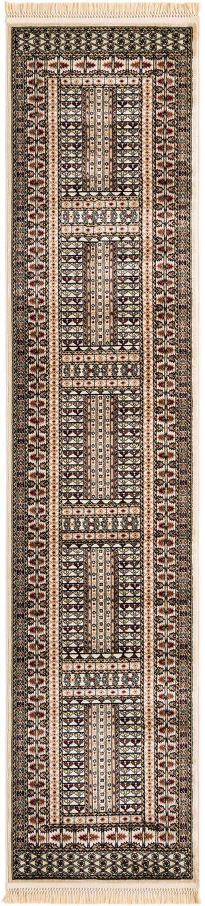 Beige 2' 7 x 12' Tekke Runner Area Rug Classic Traditional Vintage Design Carpet for Living Rooms, Dining, Bedrooms, Office Space for Sale at Rug Engine