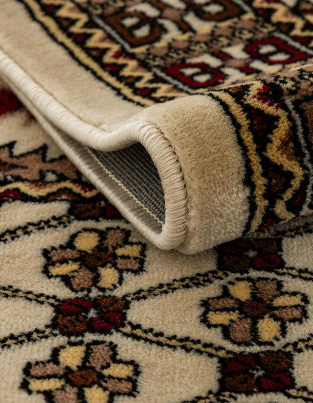 Beige 3' 1 x 5' 3 Tekke Rectangle Area Rug Classic Traditional Vintage Design Carpet for Living Rooms, Dining, Bedrooms, Office Space for Sale at Rug Engine