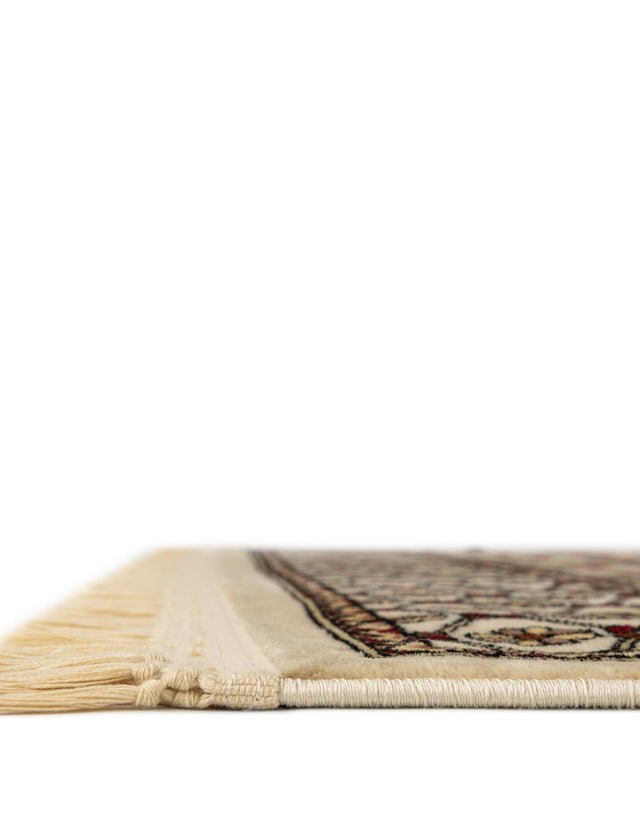 Beige 3' 1 x 5' 3 Tekke Rectangle Area Rug Classic Traditional Vintage Design Carpet for Living Rooms, Dining, Bedrooms, Office Space for Sale at Rug Engine