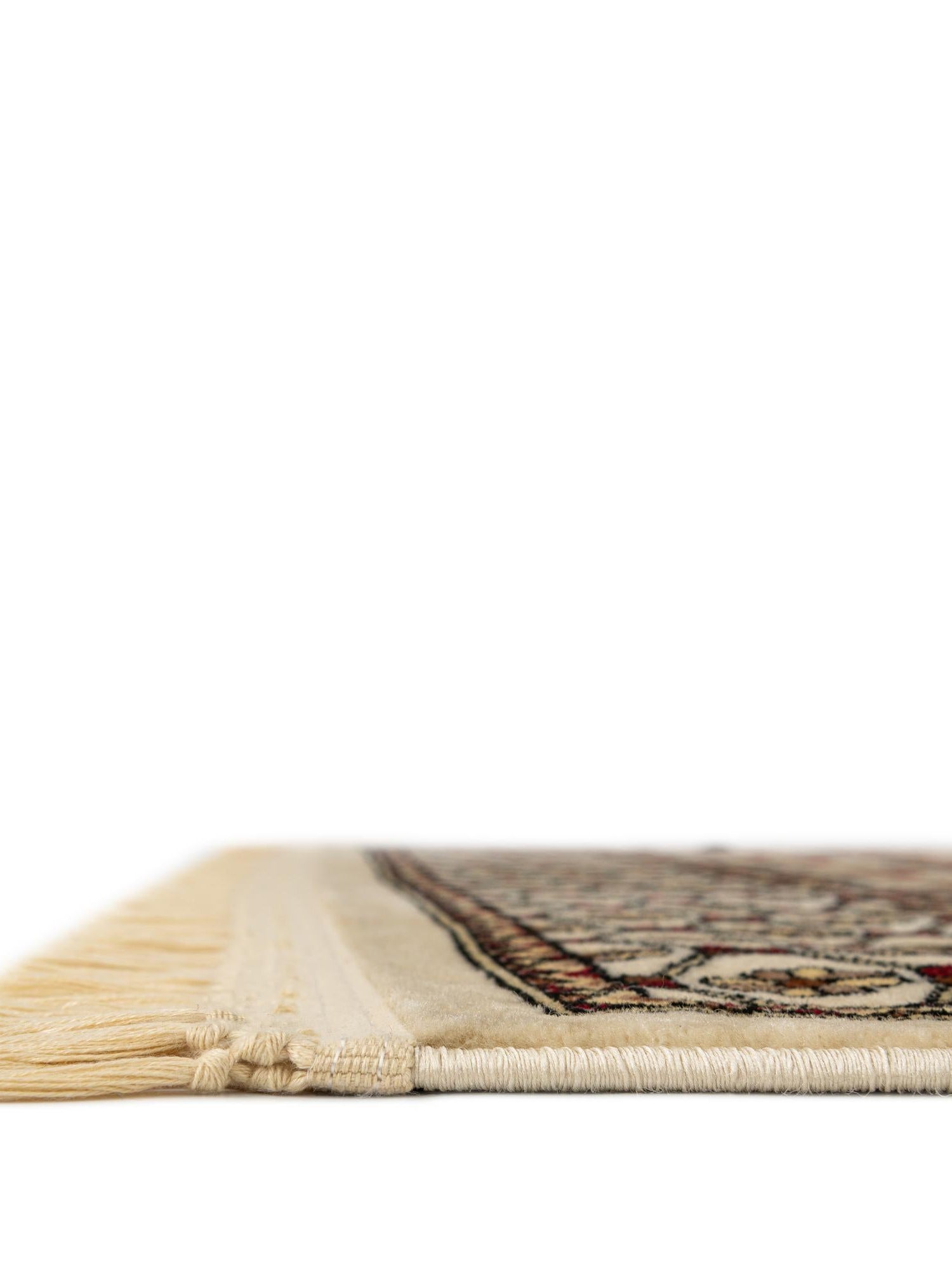 Beige 4' 1 x 6' 1 Tekke Rectangle Area Rug Classic Traditional Vintage Design Carpet for Living Rooms, Dining, Bedrooms, Office Space for Sale at Rug Engine