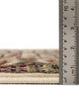 Beige 5' 3 x 5' 3 Tekke Round Area Rug Classic Traditional Vintage Design Carpet for Living Rooms, Dining, Bedrooms, Office Space for Sale at Rug Engine
