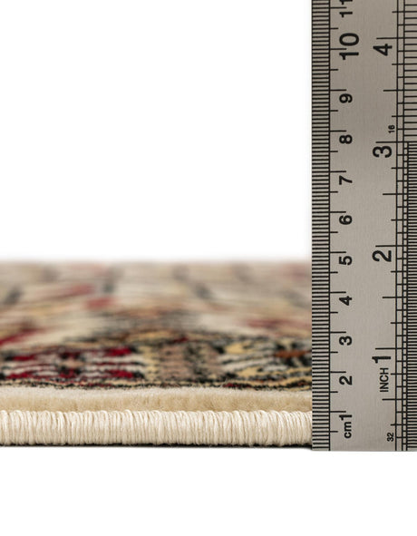 Beige 2' x 6' 1 Tekke Runner Area Rug Classic Traditional Vintage Design Carpet for Living Rooms, Dining, Bedrooms, Office Space for Sale at Rug Engine