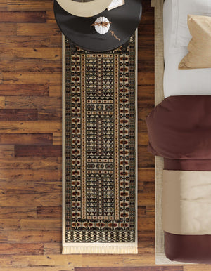 Beige 2' 7 x 12' Tekke Runner Area Rug Classic Traditional Vintage Design Carpet for Living Rooms, Dining, Bedrooms, Office Space for Sale at Rug Engine