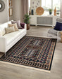 Black 2' x 3' 1 Tekke Rectangle Area Rug Classic Traditional Vintage Design Carpet for Living Rooms, Dining, Bedrooms, Office Space for Sale at Rug Engine