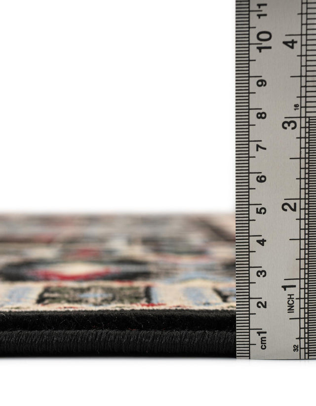 Black 2' 7 x 10' Tekke Runner Area Rug Classic Traditional Vintage Design Carpet for Living Rooms, Dining, Bedrooms, Office Space for Sale at Rug Engine