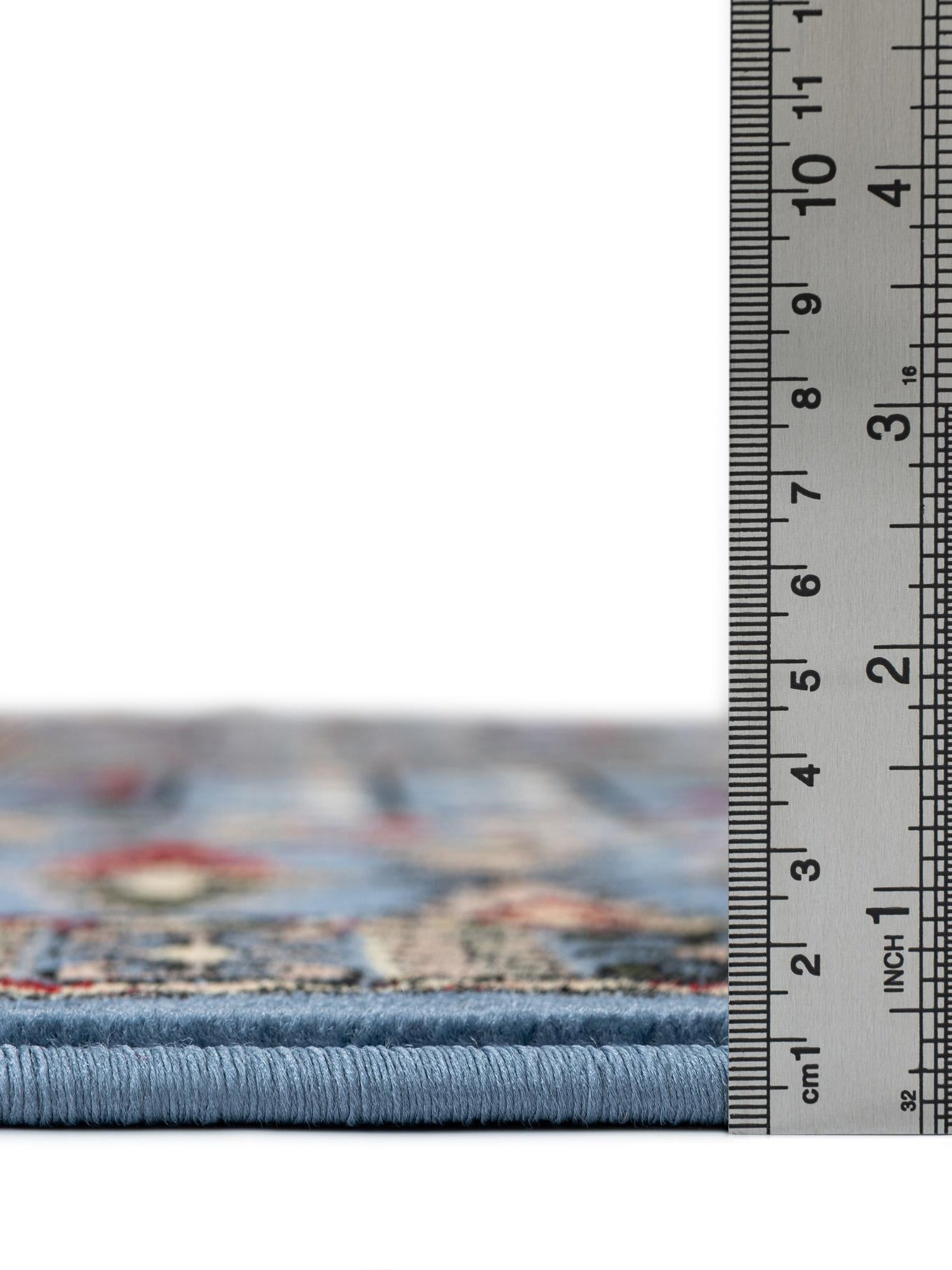 Blue 7' 10 x 7' 10 Tekke Round Area Rug Classic Traditional Vintage Design Carpet for Living Rooms, Dining, Bedrooms, Office Space for Sale at Rug Engine